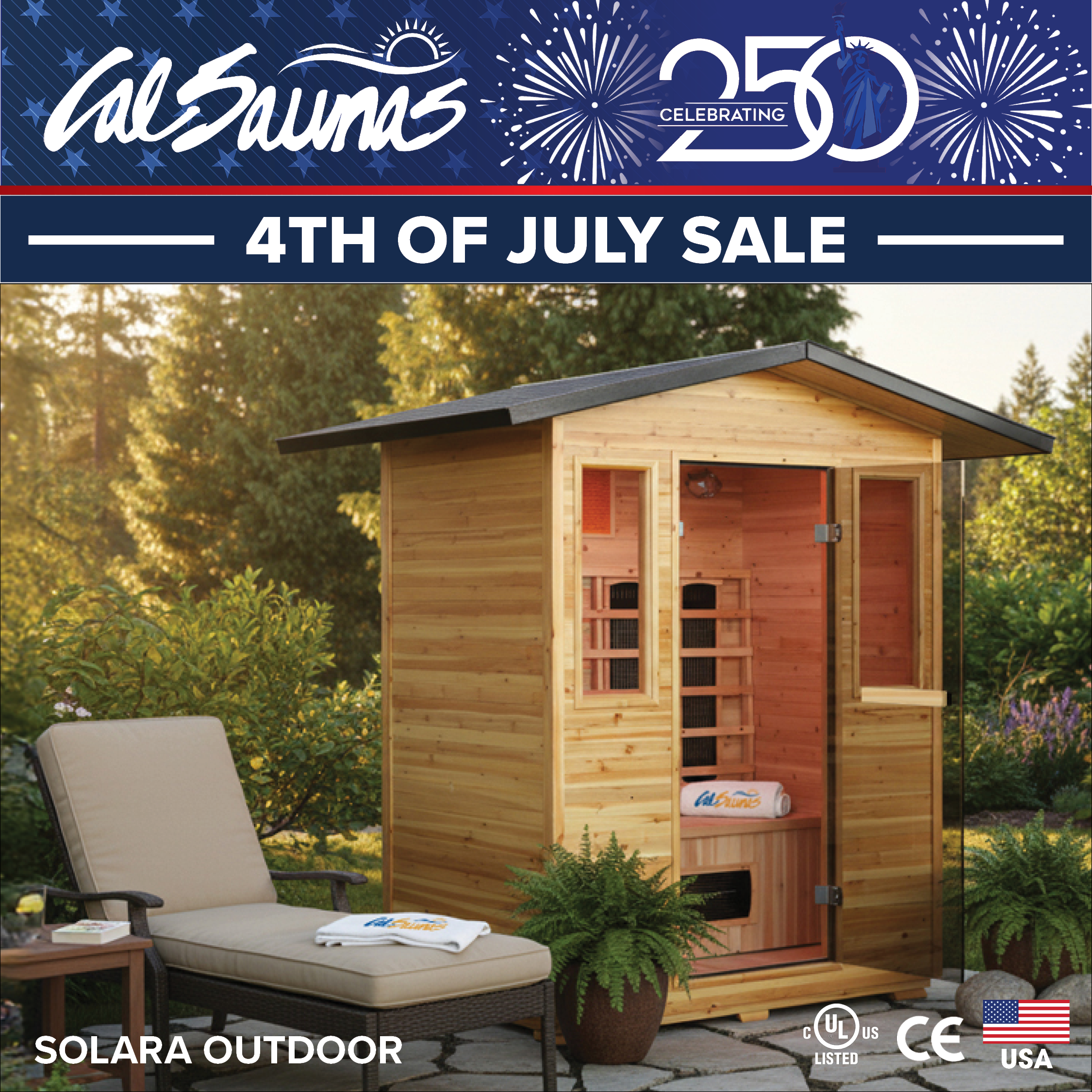 Calspas hot tub being used in a family setting - Glendale