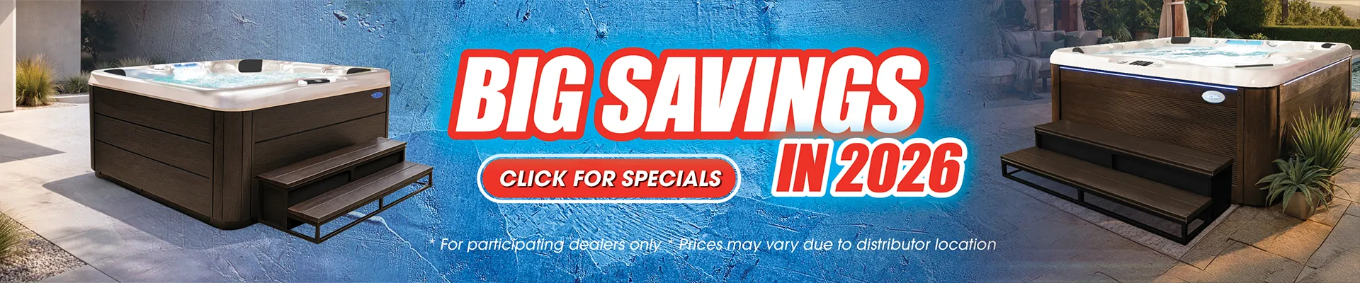 Calspas hot tub being used in a family setting - Glendale